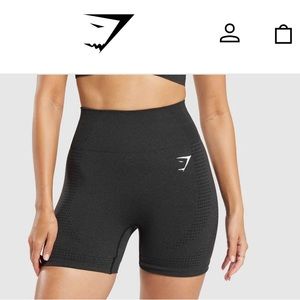 Gymshark Vital Seamless 2.0 Shorts - Black Marl